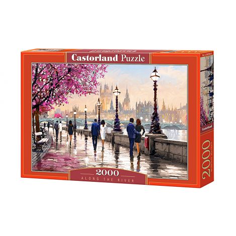 Puzzle Castorland 2000el Wzdłuż rzeki